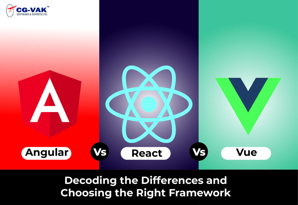 Angular Vs React Vs Vue JS Comparison In A New Spotlight.